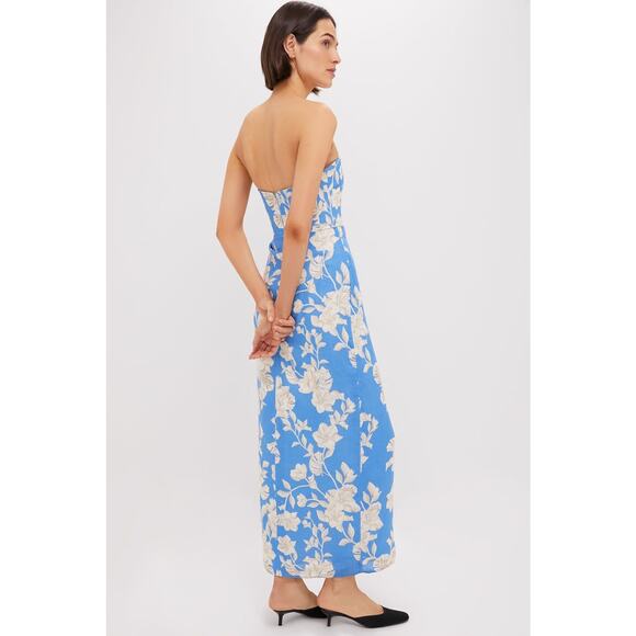 AGUA BY AGUA BENDITA Cinefila Madera Maxi Dress NWT S Retail $980 - Picture 2 of 7